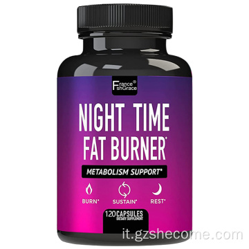 Supplemento di bruciatore grasso notturno per le donne